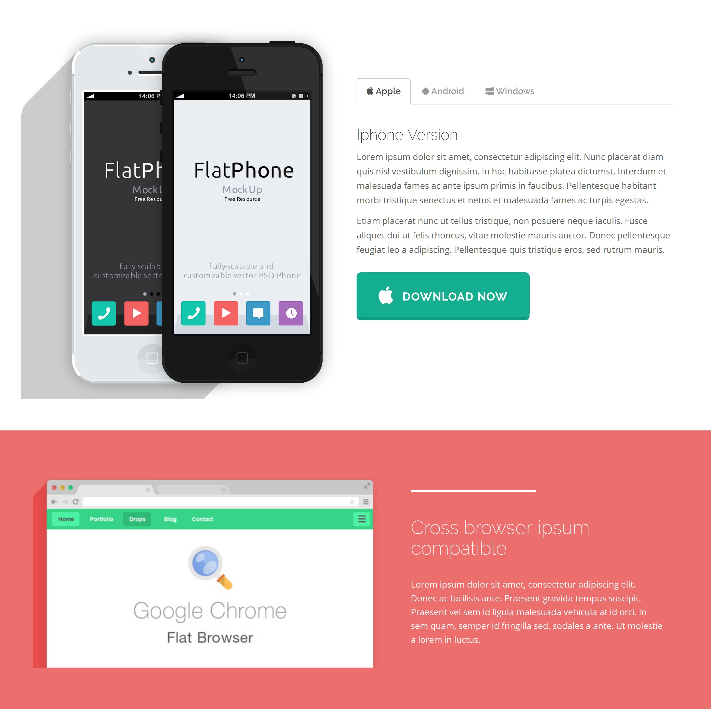 HTML5 Bootstrap Design Theme