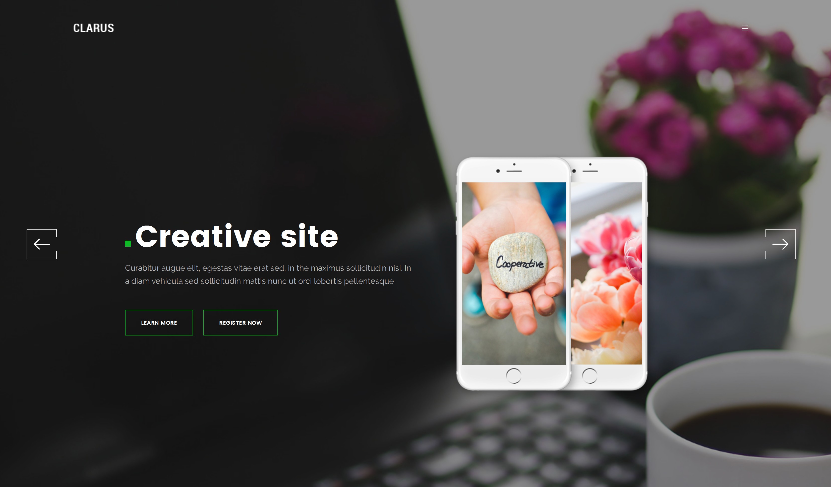 Free Bootstrap Website Theme