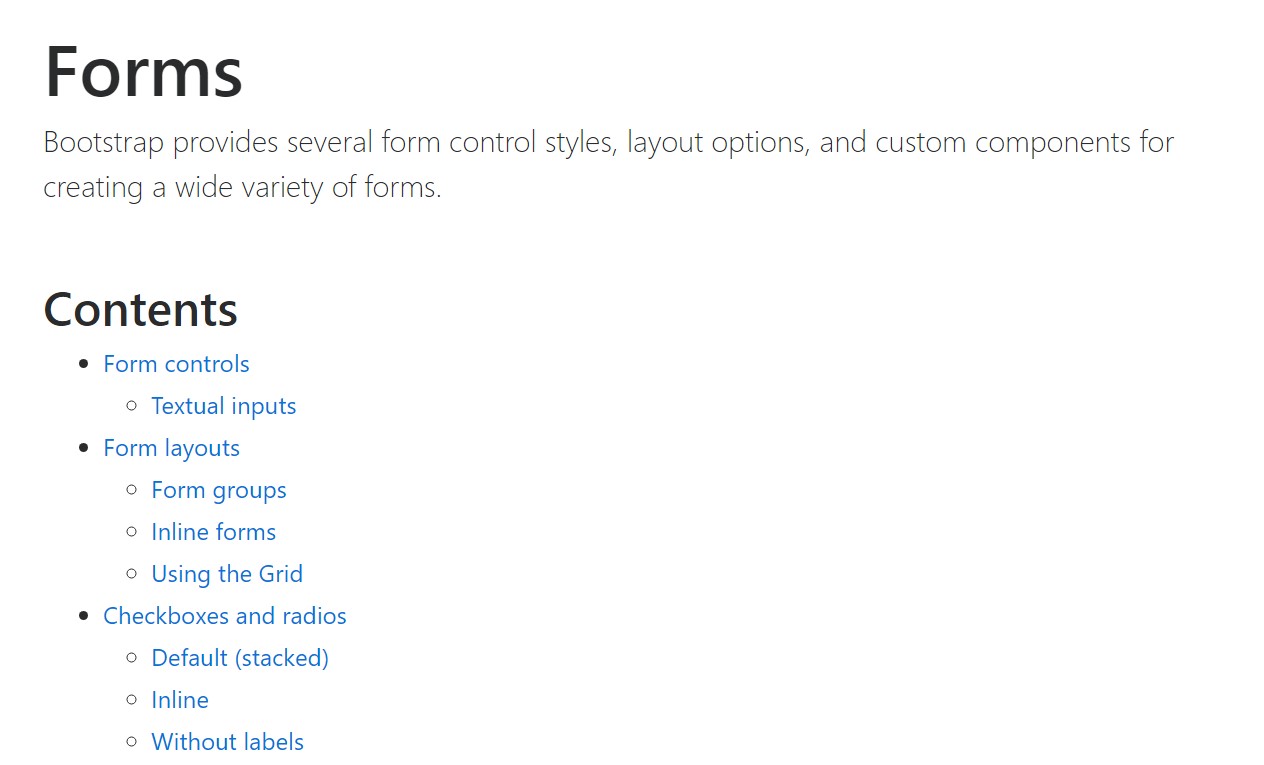  Handling of the label in in Bootstrap Forms: official  documents